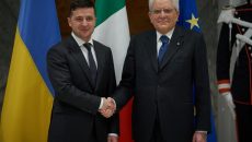Президент обсудил паводки с премьером Италии