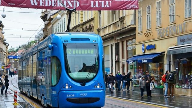 В Хорватии остановили общественный транспорт