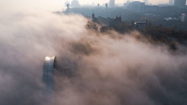 Киев снова возглавил антирейтинг по загрязненности воздуха в мире