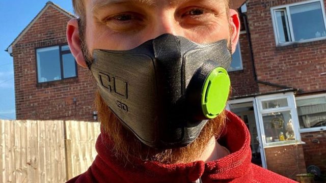 Стартап выложил бесплатный 3D-дизайн защитной маски