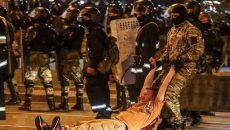 В Беларуси в ходе протестов пострадали 50 гражданских