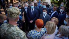 Президент встретился с ветеранами АТО/ООС и матерями погибших украинских защитников