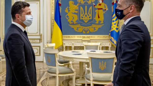 Президент Украины встретился с министром иностранных дел Германии