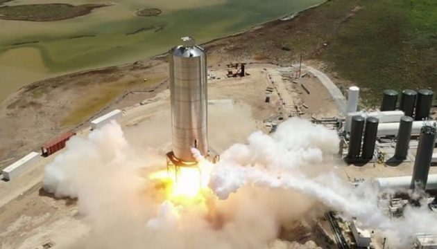 SpaceX запустила прототип корабля Starship