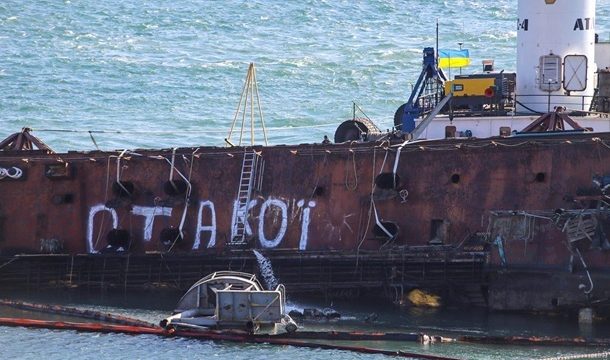 В Одессе стартует финальный этап поднятия затонувшего танкера Delfi