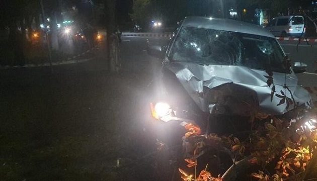 В Броварах пьяный полицейский на пешеходном переходе сбил двух женщин