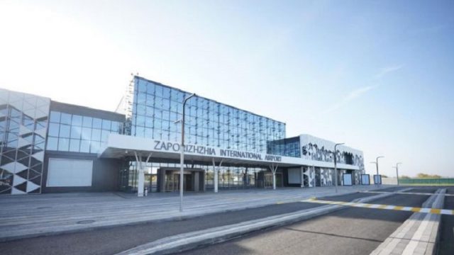 В новом терминале аэропорта Запорожье «поработали» вандалы