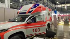 Украинская компания представила уникальные автомобили скорой помощи (ВИДЕО)