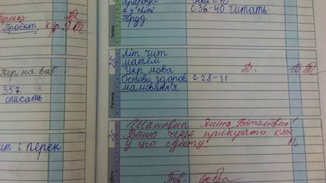 В Украине запустили электронные дневники учеников