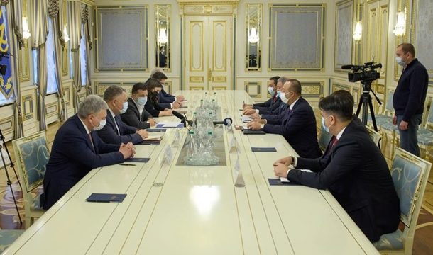 Зеленский встретился с турецкими министрами