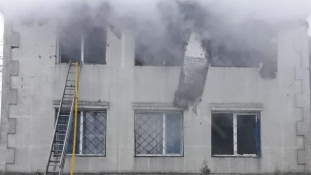 В Харькове возник пожар в доме престарелых