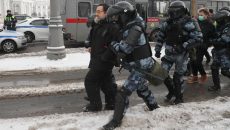 В РФ продолжаются протесты