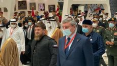 Уруского заметили около Кадырова на выставке в Абу-Даби
