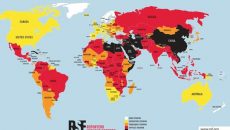 Украина опустилась в Индексе свободы прессы