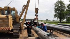 На границе с Польшей обновляют магистральный газопровод