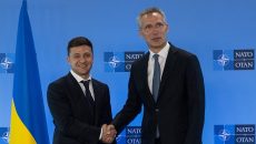 Зеленский с Генсеком НАТО обсудили Донбасс