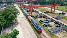 Прямой грузовой поезд Китай-Европаиз Гуанчжоу прибыл в Одесскую область