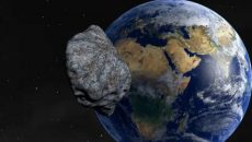 К Земле снова приближается крупный астероид