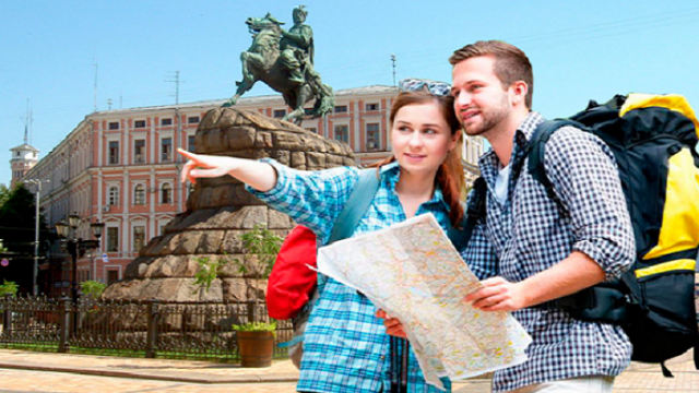 Украину посетило 1,5 млн туристов