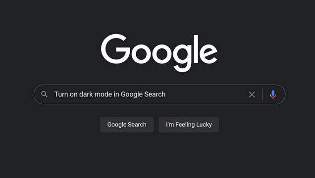 В поисковике Google появится темный режим