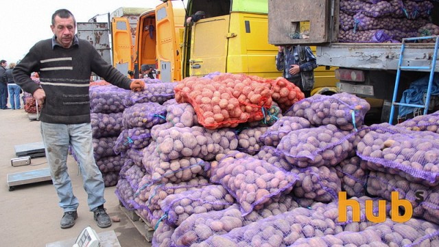 Украина стала крупнейшим поставщиком картофеля в Беларусь