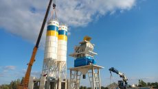 Турецкая Dogus начала монтаж бетонного завода в Кременчуге