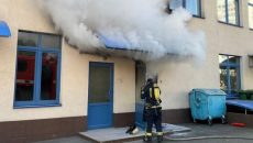 В Киеве утром горела гимназия