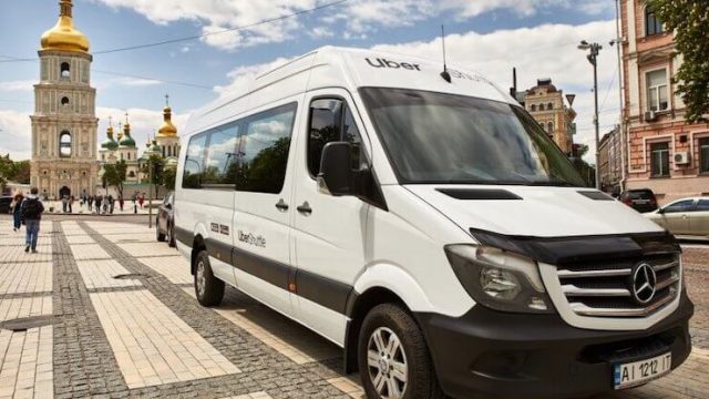 Uber Shuttle прекращает работу в Киеве