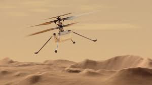 Вертолёт Ingenuity совершил полёт над поверхностью Красной планеты, - NASA