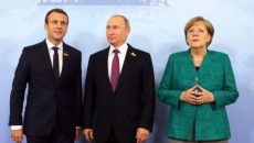 Франция и Германия обнародовала заявление с предупреждением России по поводу Украины