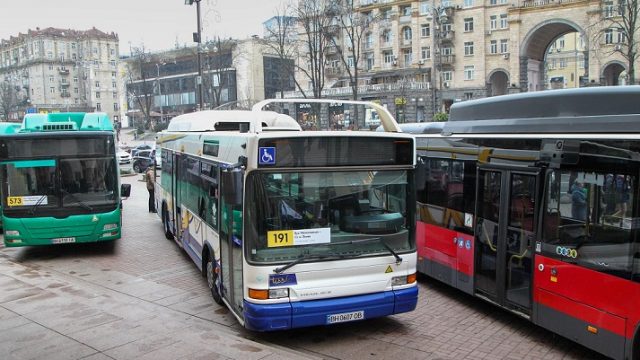 Киев получил 29 новых автобусов MAN